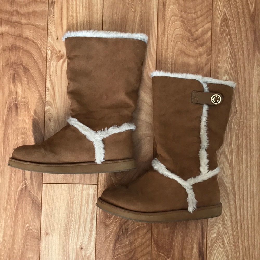 Guess warm shearling boots